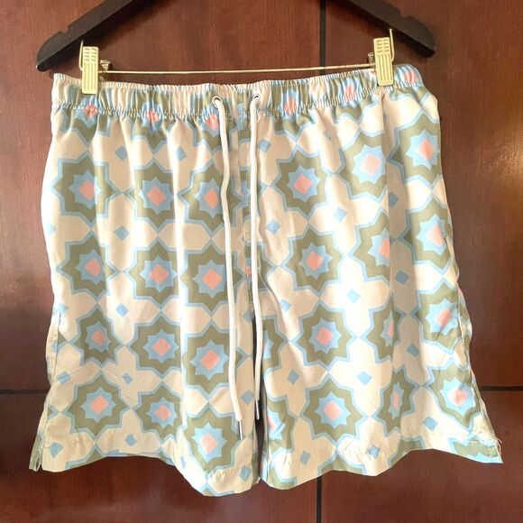 COVE Australia Men's Swimwear Surf trunks Beach Shorts Size L - Picture 1 of 8